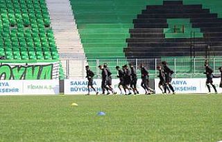 Sakaryaspor, Ankaraspor maçına hazırlanıyor