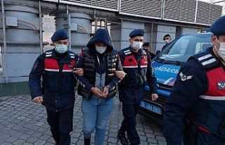 Samsun’da 1 kilo metamfetamin ile yakalandı
