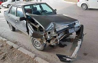 Samsun’da iki otomobil çarpıştı: 1 yaralı