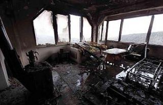 Samsun’da sobadan çıkan kıvılcım evi yaktı