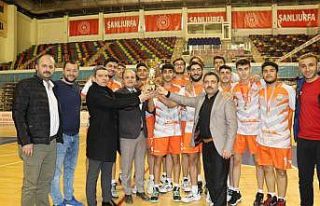 Şanlıurfa Büyükşehir voleybol takımı şampiyon...