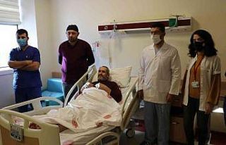 Şanlıurfa’da felçli hasta yapılan operasyonla...