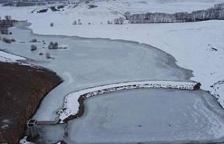 Sarıhamzalı Bahadın Barajında çalışmalar tamamlandı