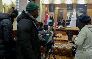 Senegal devlet televizyonu RTS, belgesel için KBÜ’de