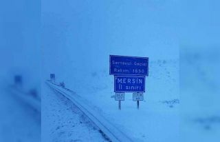 Sertavul Geçidi ulaşıma kapandı