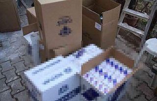 Sigara imalathanesine çevrilen eve operasyon: 1 gözaltı