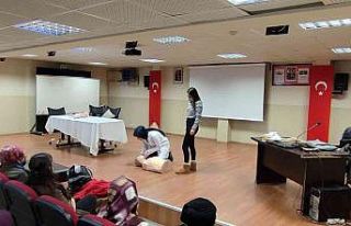 Simav’da ilk yardım kursu