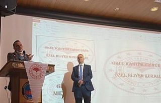 Simav’da yemekhane ve kantin çalışanlarına hijyen...