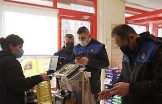Sincan zabıtasından marketlere KDV denetimi