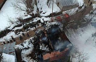 Sinop’ta ahır yangını