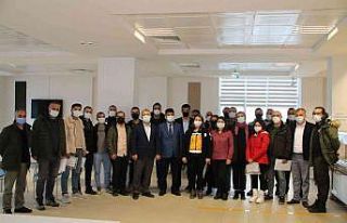 Sinop’ta istasyon sorumlularına teşekkür belgesi