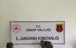 Sinop’ta uyuşturucu üretip ticaretini yapan 1...