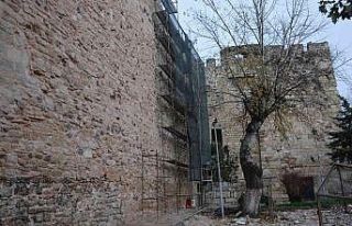 Sinop’un Tarihi Kale Surları restorasyonu devam...