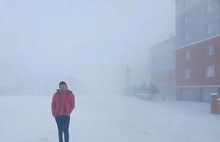 Sivas’ta sis etkili oldu, göz gözü görmedi