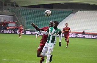 Spor Toto Süper Lig: GZT Giresunspor: 1 - Göztepe:...