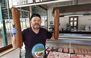 Sucuk yarışına Bilecik de katıldı