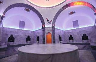 Talas’ın tarihi hamamı göz kamaştırıyor