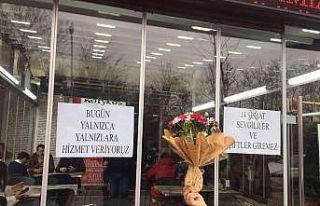 Tantuniciden Sevgililer Günü protestosu