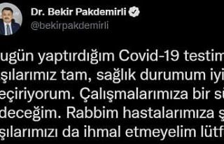 Tarım ve Orman Bakanı Pakdemirli Covid-19’a yakalandı