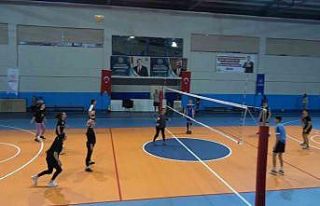 Tatvanlı gençler voleybol oynayarak stres atıyor