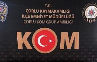 Tekirdağ’da 75 bin kaçak makaron ele geçirildi