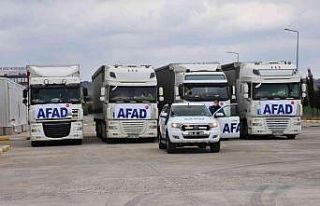 Tekirdağ’dan Ukrayna’ya 9 tır insani yardım...