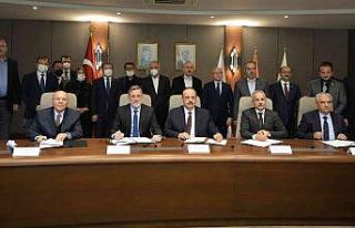 TEKNOSAB otoyol bağlantı kavşağı için imzalar...