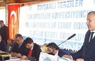 Terziler Tuhafiyeciler Odası’nda Halil Sezer yeniden...