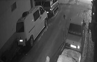 Teyp hırsızları kamerada