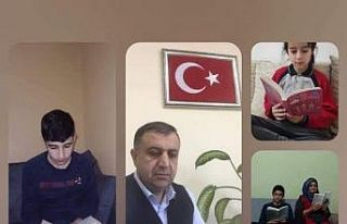 Tomarza’da kitap okuma etkinliği düzenlendi