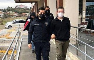 Tonlarca inşaat malzemesi çaldılar, polisten kurtulamadılar