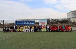 Topa, kupa için vurmaya başladılar