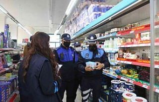 Toroslar zabıtası, marketlerde KDV indirimi denetimi...