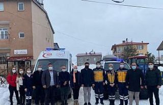 Tufanbeyli’ye yeni nesil ambulans