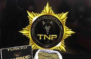Tunceli’de uyuşturucu operasyonu: 3 gözaltı
