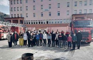 Türkeli’de yangın tatbikatı