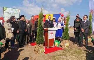 Türkiye-Ukrayna Dostluk Ormanı’na ilk fidanlar...