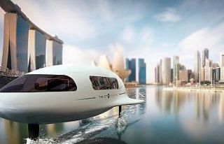 Uçan tekne, Dubai’de denize inecek