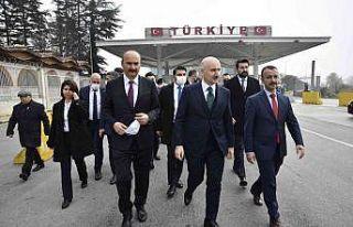 Ulaştırma ve Altyapı Bakanı Karaismailoğlu, Edirne’de