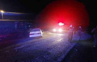 Uşak’ta meydana gelen trafik kazasında 1 kişi...