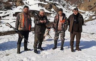 Usulsüz avlanan 18 kişiye ceza