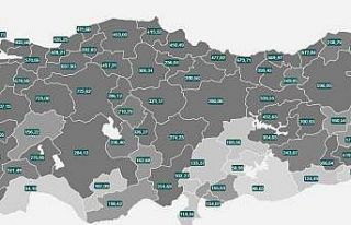 Vakalar arttı harita kızardı