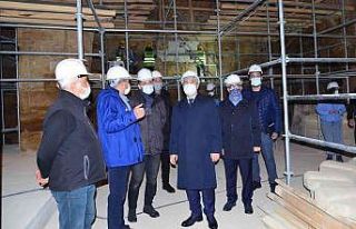 Vali Akın, Cacabey Medresesi Restorasyon Çalışmalarını...