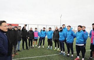 Vali Çiçek, Afyonspor antrenmanını izledi