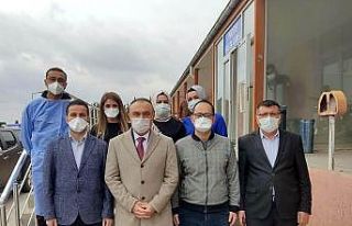 Vali Soytürk’den sağlık çalışımlarına teşekkür...