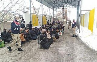 Van’da 130 düzensiz göçmen yakalandı