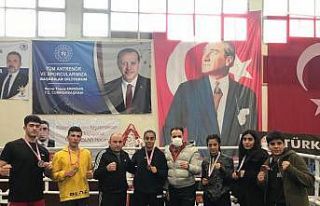 Vanlı boksörlerden büyük başarı