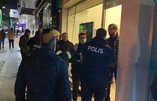 Yangın bankayı açtırdı