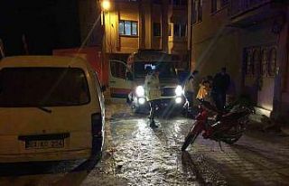 Yaralandığına bin pişman oldu