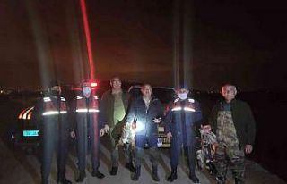 Yasa dışı avcılara gece operasyonu
